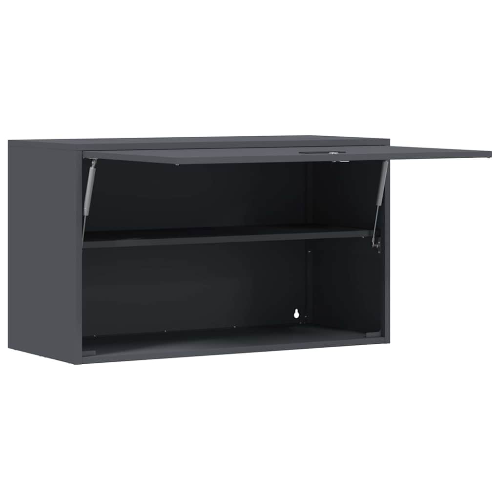 Wandkast voor Garage Antraciet 90 x 40 x 53 cm is nu te koop bij PeponiXL, paradijselijk wonen!