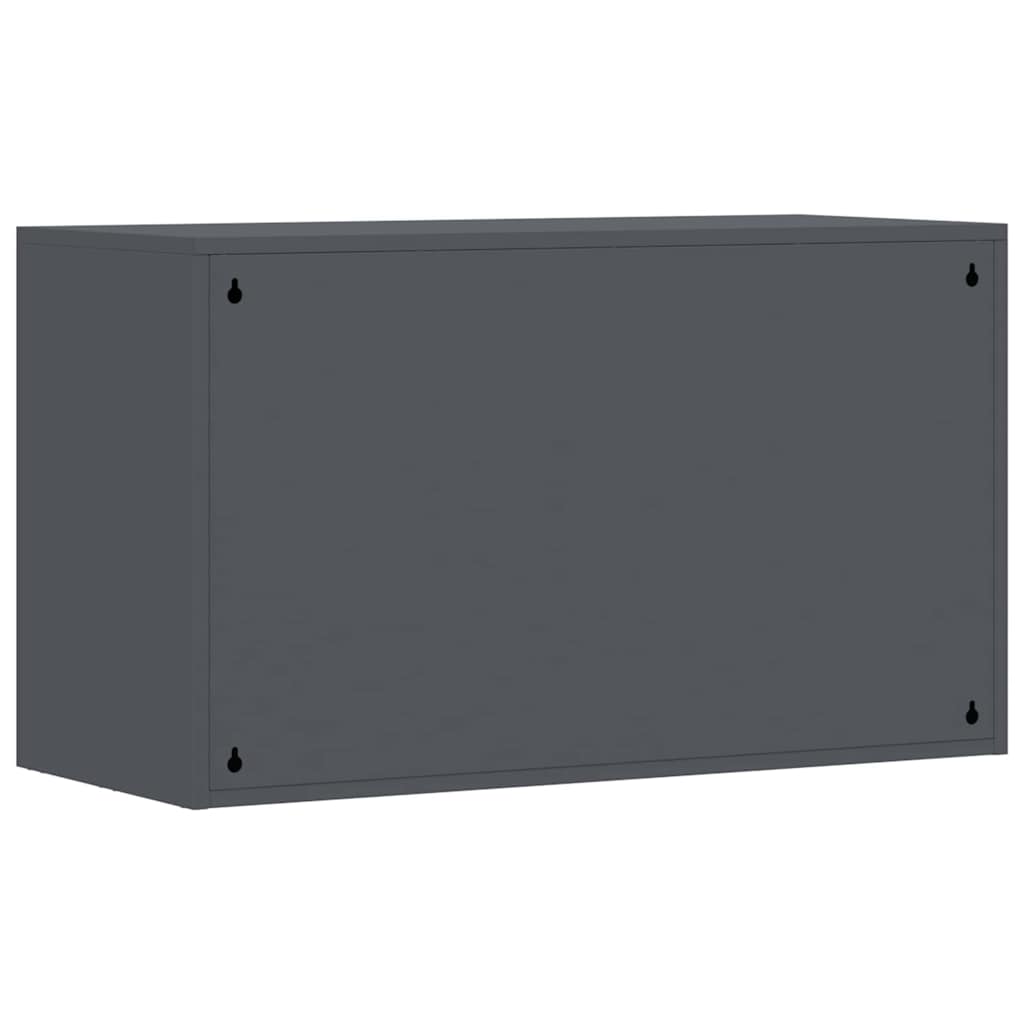 Wandkast voor Garage Antraciet 90 x 40 x 53 cm is nu te koop bij PeponiXL, paradijselijk wonen!