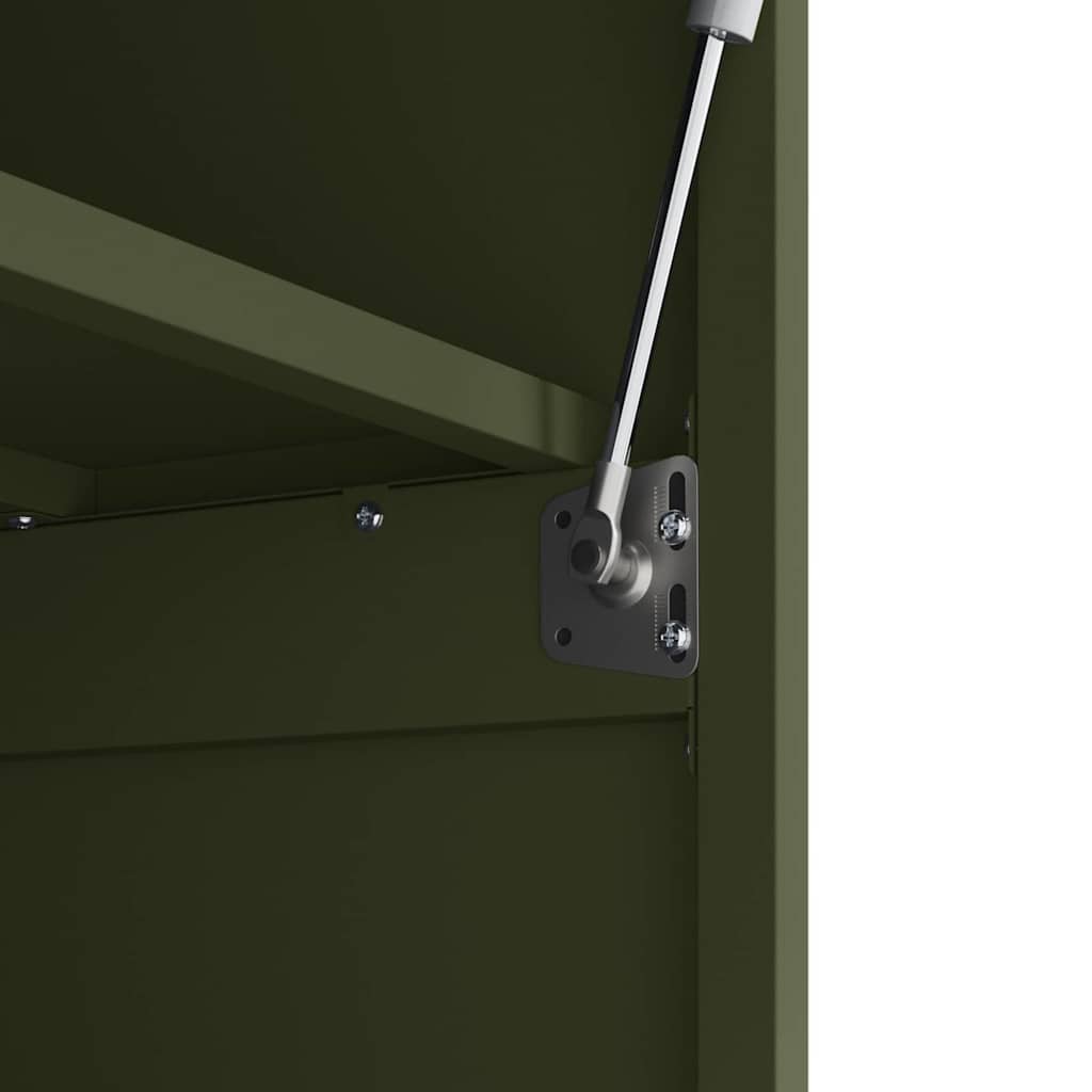 Wandkast voor Garage Olijfgroen 90 x 40 x 53 cm is nu te koop bij PeponiXL, paradijselijk wonen!