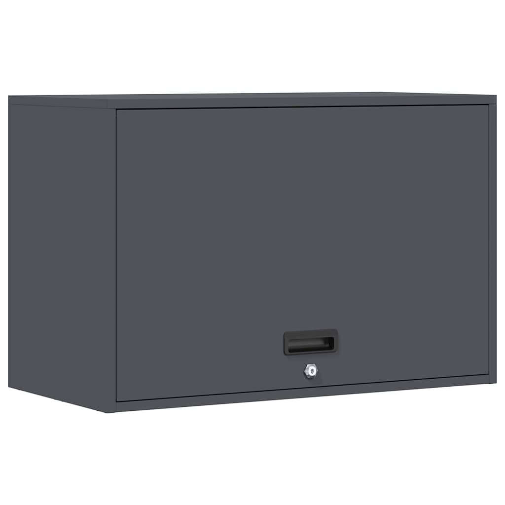 Wandkast voor Garage Antraciet 80 x 40 x 53 cm is nu te koop bij PeponiXL, paradijselijk wonen!