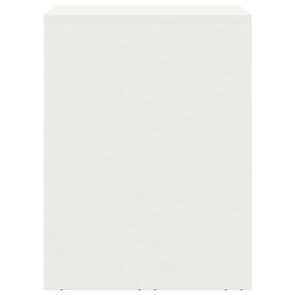 Wandkast voor Garage Wit 60 x 40 x 53 cm Poedercoating staal is nu te koop bij PeponiXL, paradijselijk wonen!