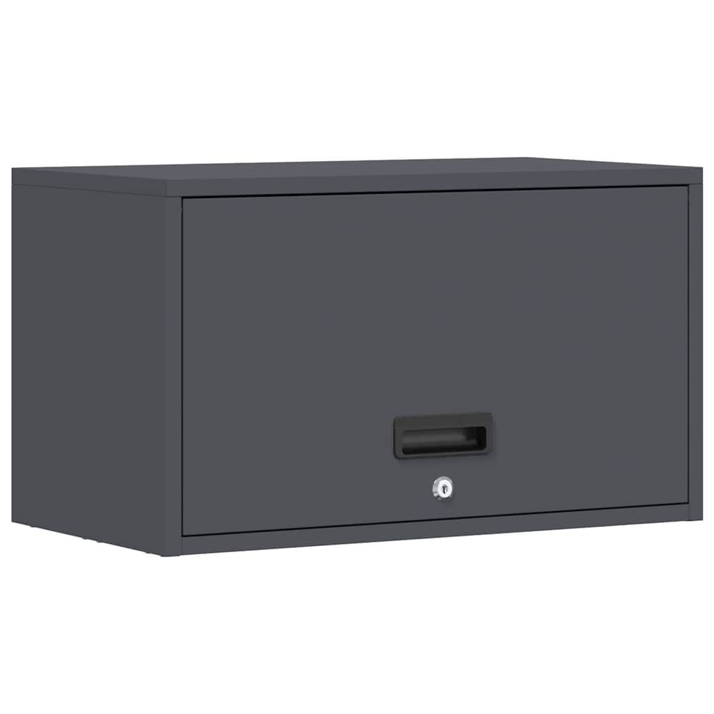Wandkast voor Garage Antraciet 60 x 33 x 35 cm is nu te koop bij PeponiXL, paradijselijk wonen!