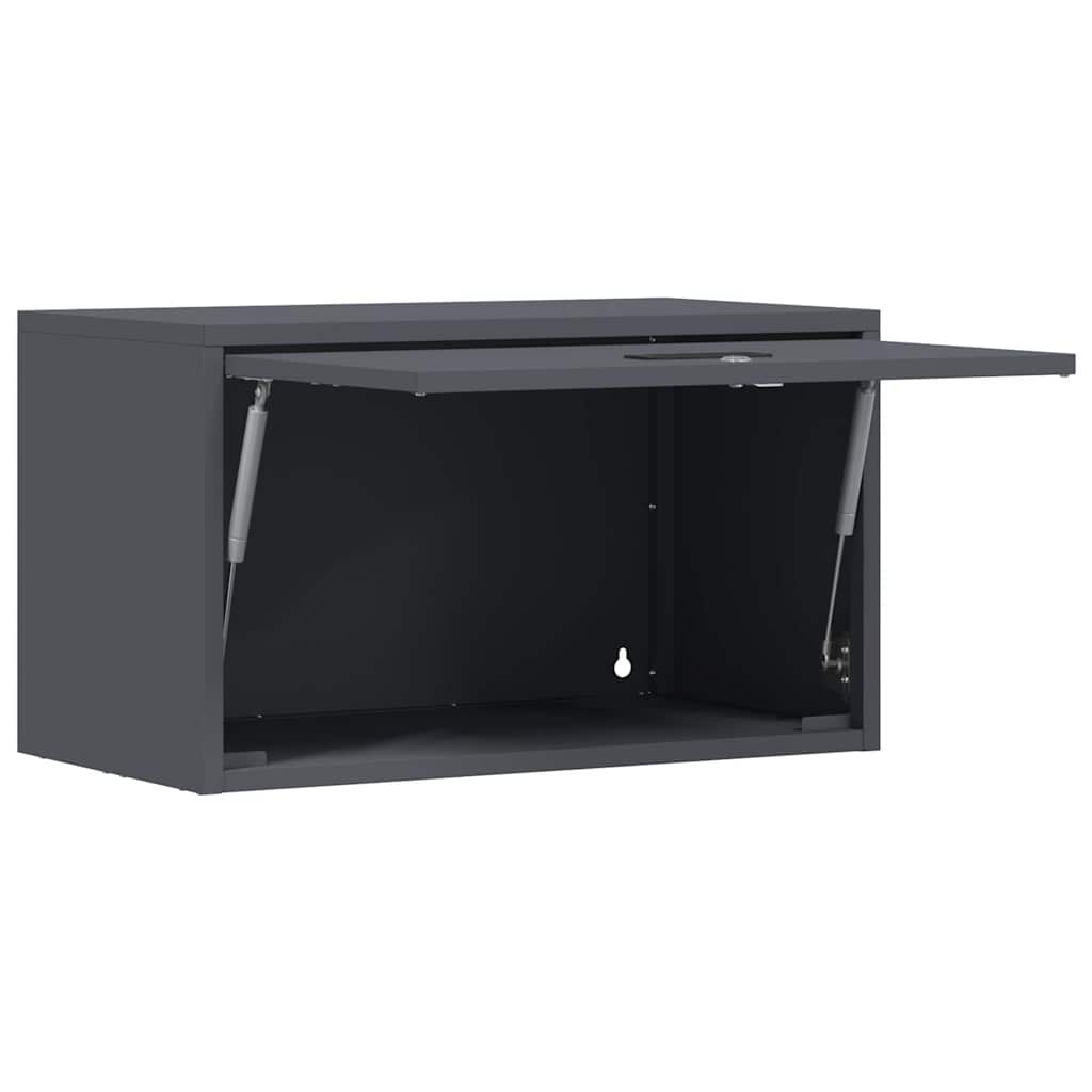 Wandkast voor Garage Antraciet 60 x 33 x 35 cm is nu te koop bij PeponiXL, paradijselijk wonen!