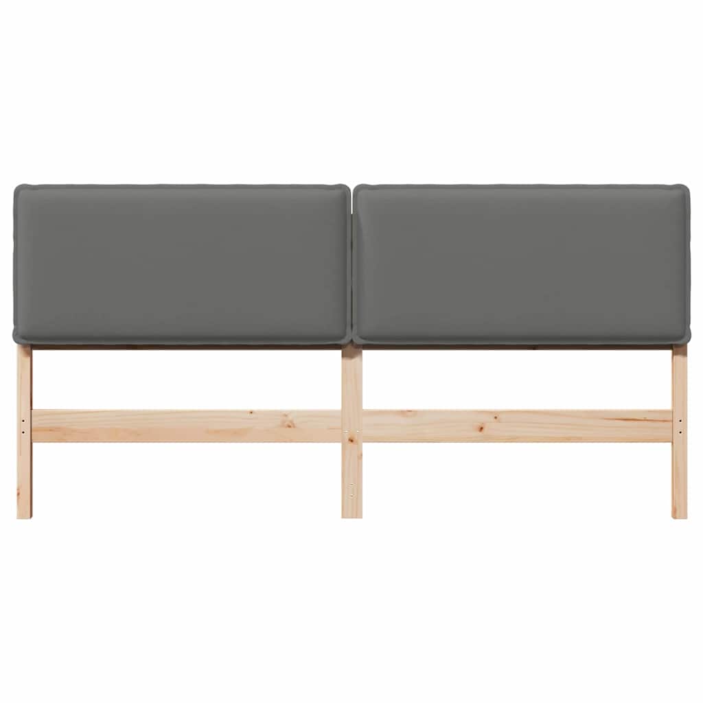 Gestoffeerd hoofdbord Natuurlijk en Lichtgrijs 200 cm is nu te koop bij PeponiXL, paradijselijk wonen!