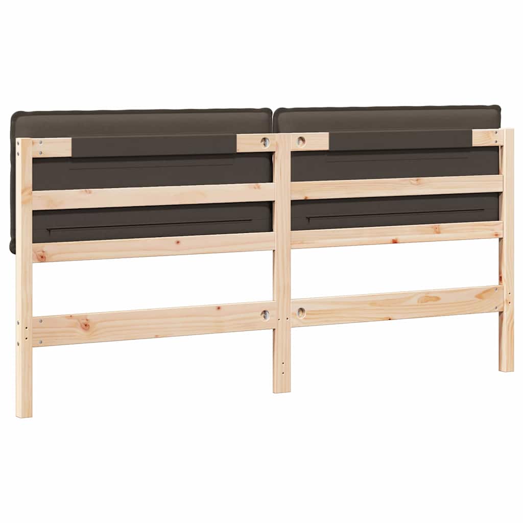 Gestoffeerd hoofdbord Natuurlijk en Lichtgrijs 200 cm is nu te koop bij PeponiXL, paradijselijk wonen!