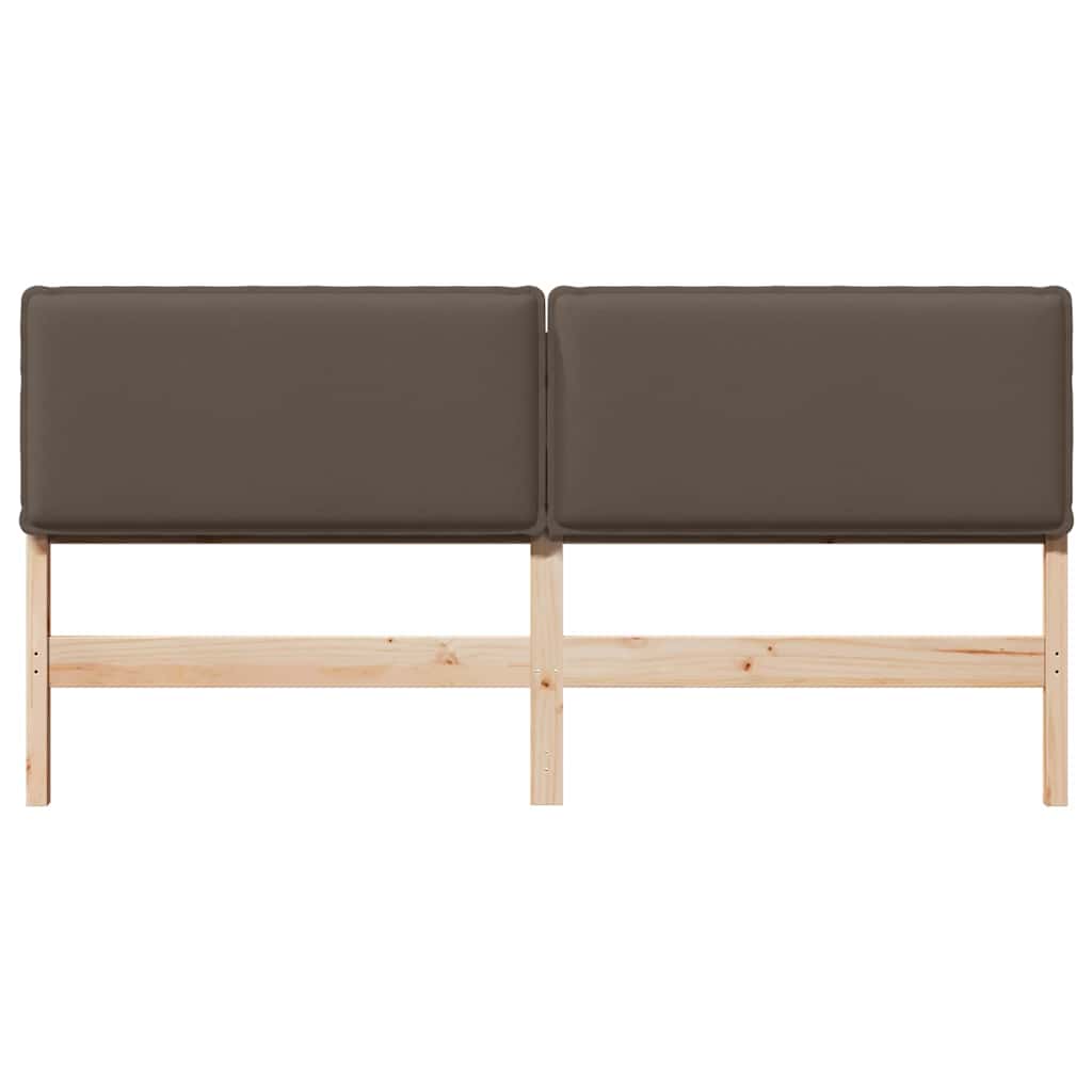 Gestoffeerd hoofdbord Natuurlijk en Lichtgrijs 200 cm is nu te koop bij PeponiXL, paradijselijk wonen!