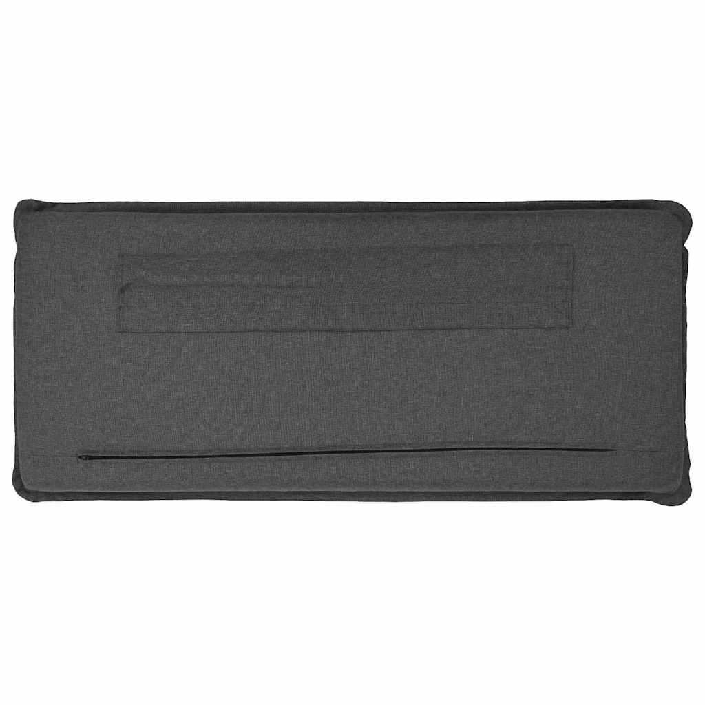 Gestoffeerd hoofdbord Natuurlijk en Donkergrijs 160 cm is nu te koop bij PeponiXL, paradijselijk wonen!