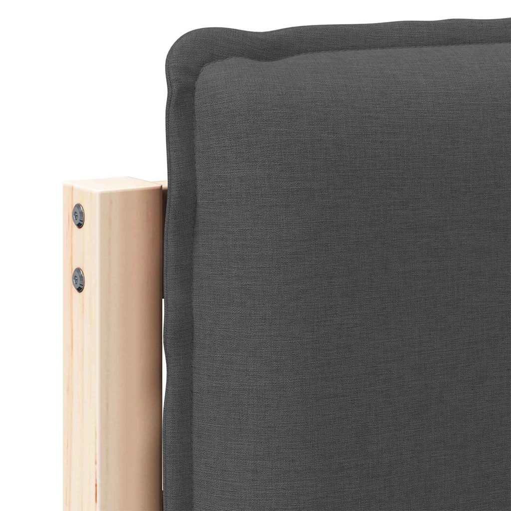 Gestoffeerd hoofdbord Natuurlijk en Donkergrijs 150 cm is nu te koop bij PeponiXL, paradijselijk wonen!