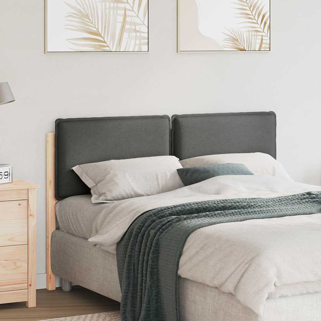 Gestoffeerd hoofdbord Natuurlijk en Lichtgrijs is nu te koop bij PeponiXL, paradijselijk wonen!