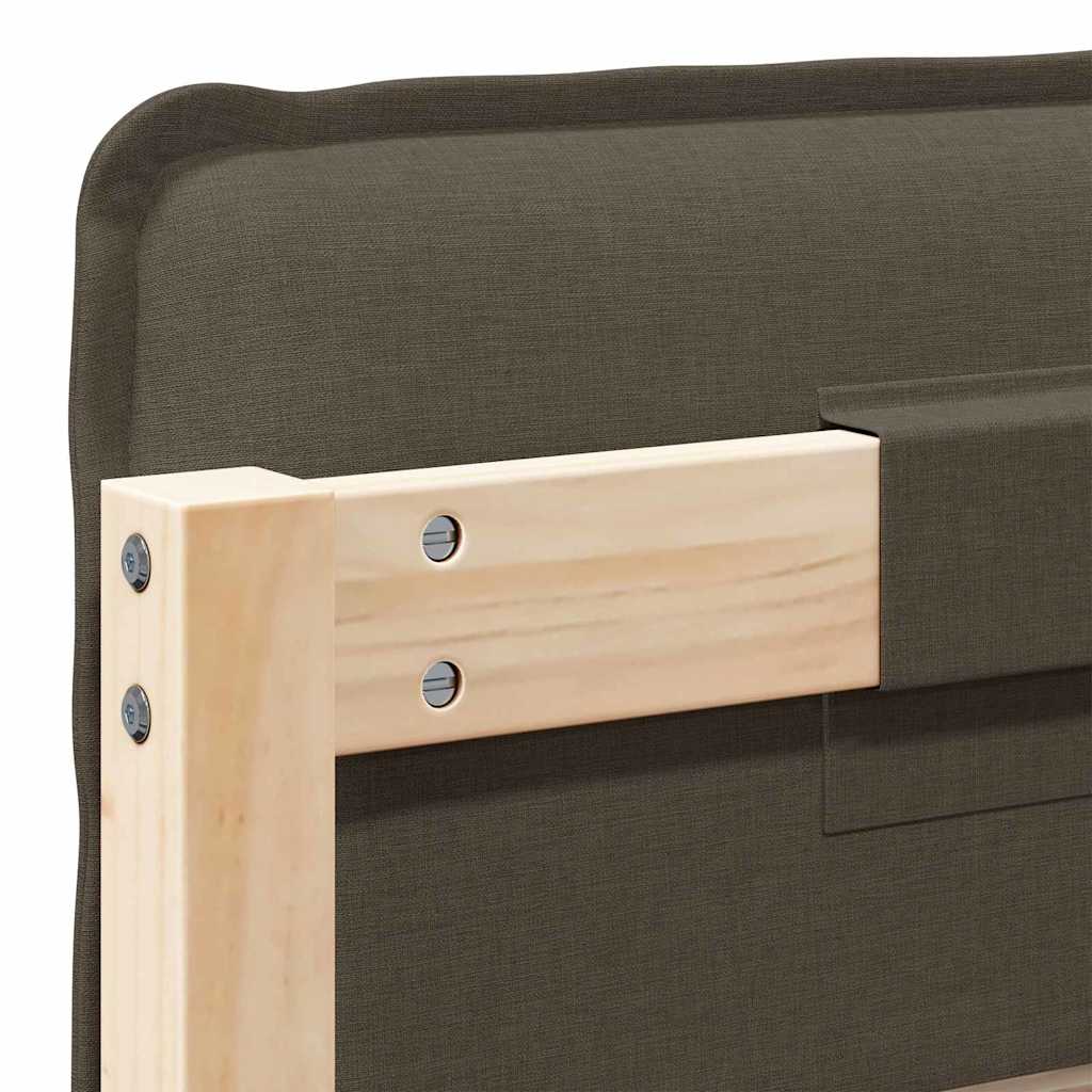 Gestoffeerd hoofdbord Natuurlijk en Lichtgrijs 75 cm is nu te koop bij PeponiXL, paradijselijk wonen!