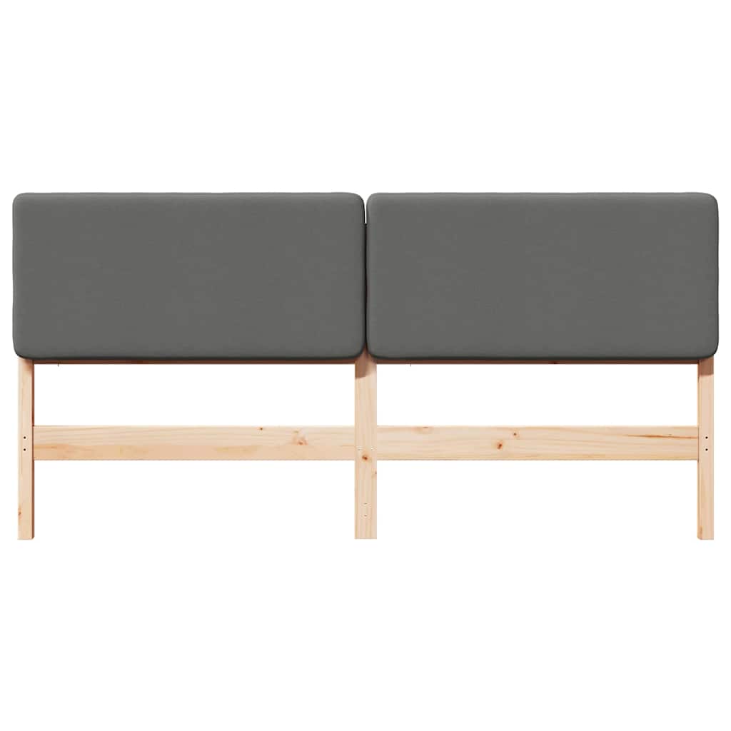 Gestoffeerd hoofdbord Bruin en Licht Grijs 180 cm is nu te koop bij PeponiXL, paradijselijk wonen!