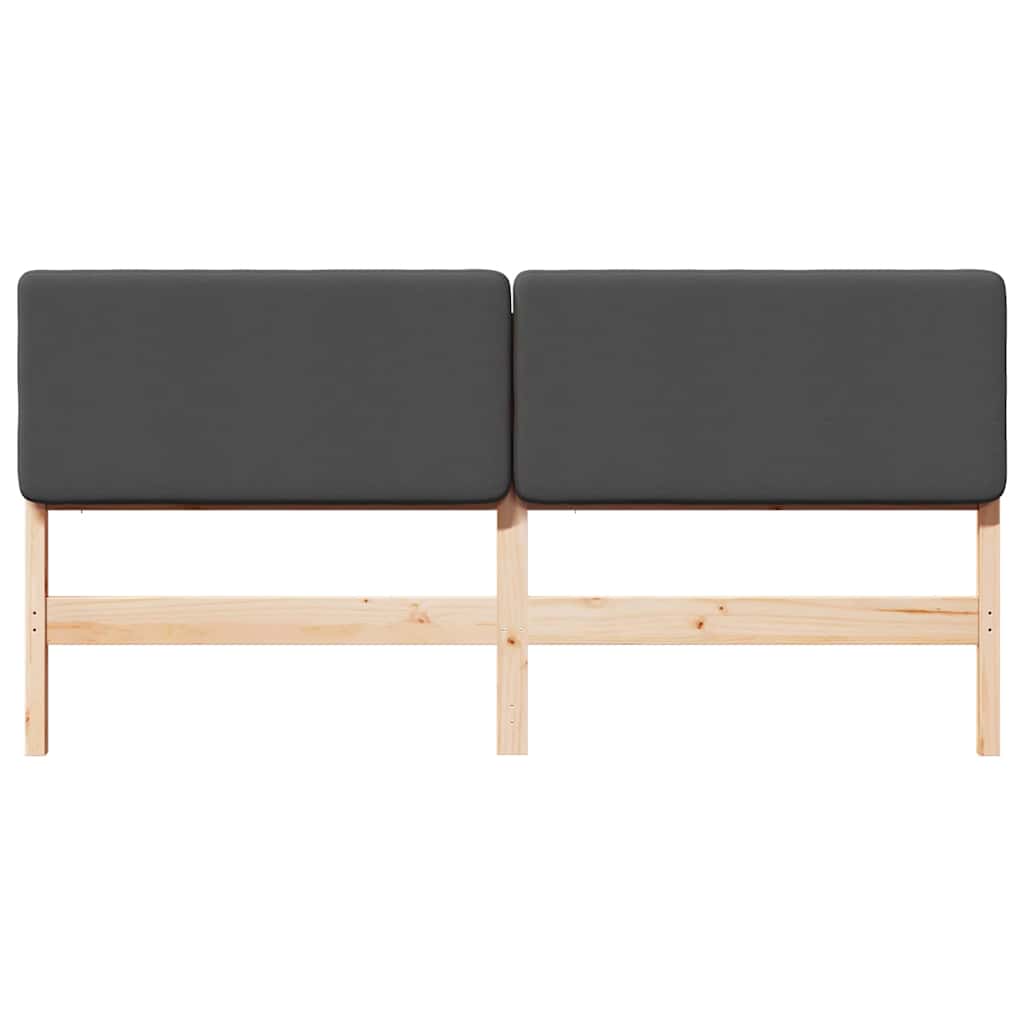 Gestoffeerd hoofdbord Bruin en Donkergrijs 180 cm is nu te koop bij PeponiXL, paradijselijk wonen!