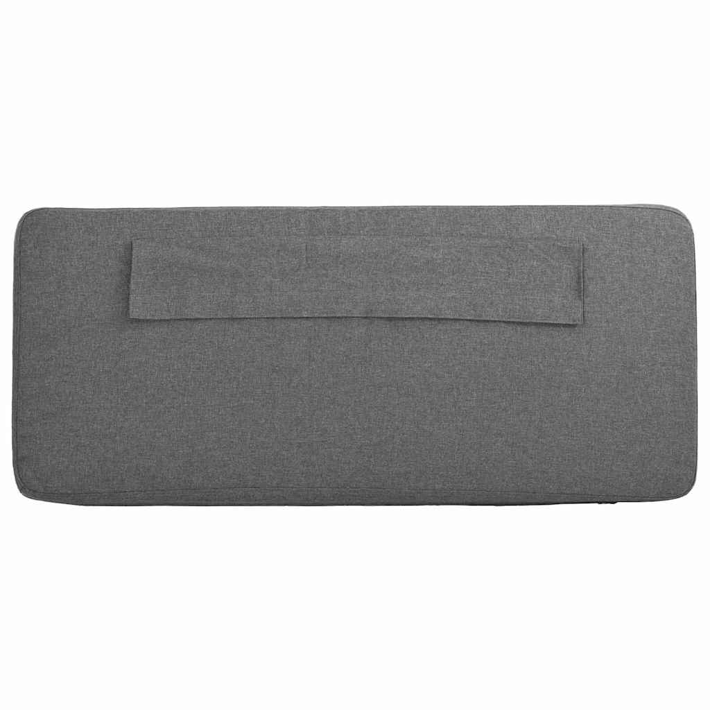 Gestoffeerd hoofdbord Bruin en Licht Grijs 140 cm is nu te koop bij PeponiXL, paradijselijk wonen!