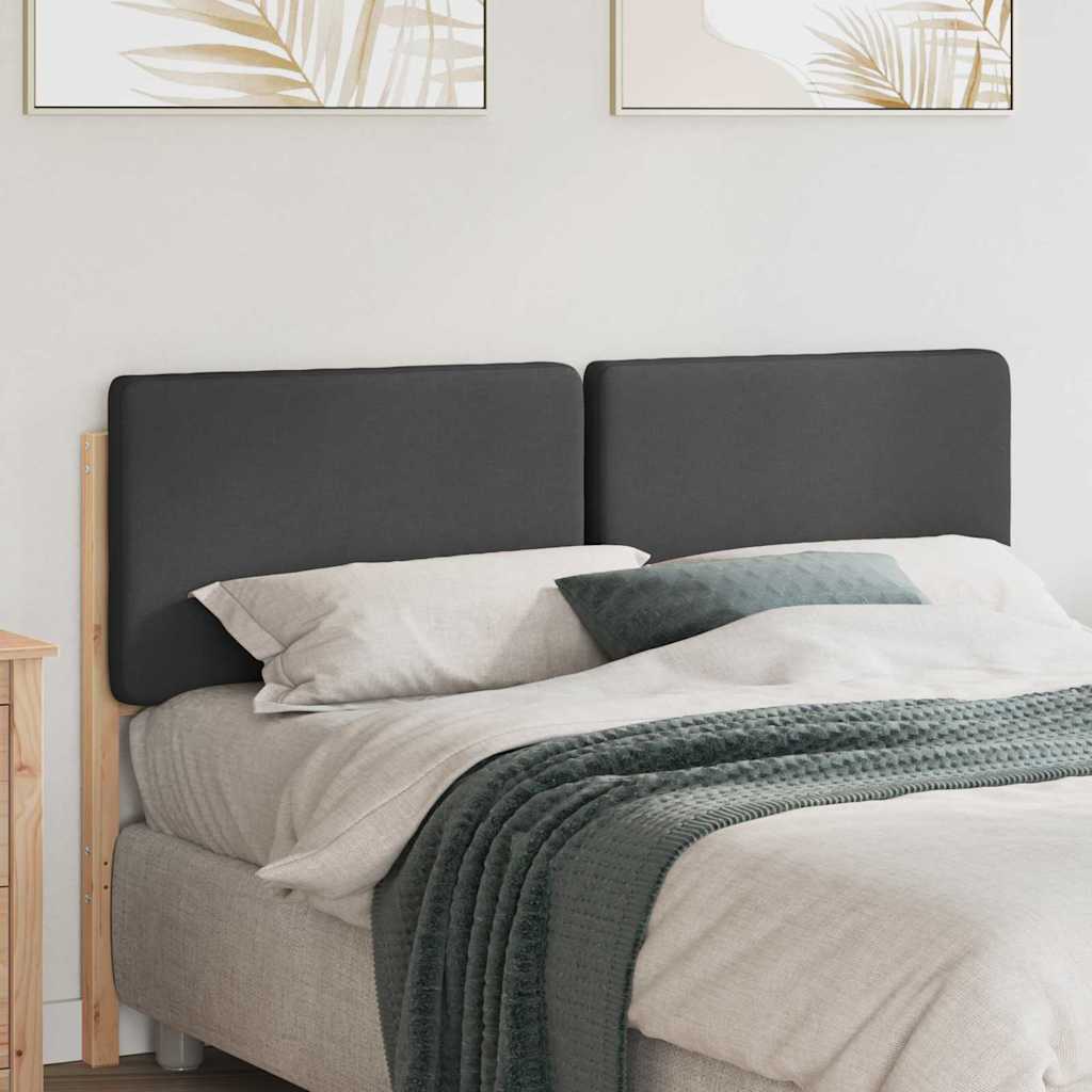 Gestoffeerd hoofdbord Bruin en Donkergrijs 140 cm is nu te koop bij PeponiXL, paradijselijk wonen!