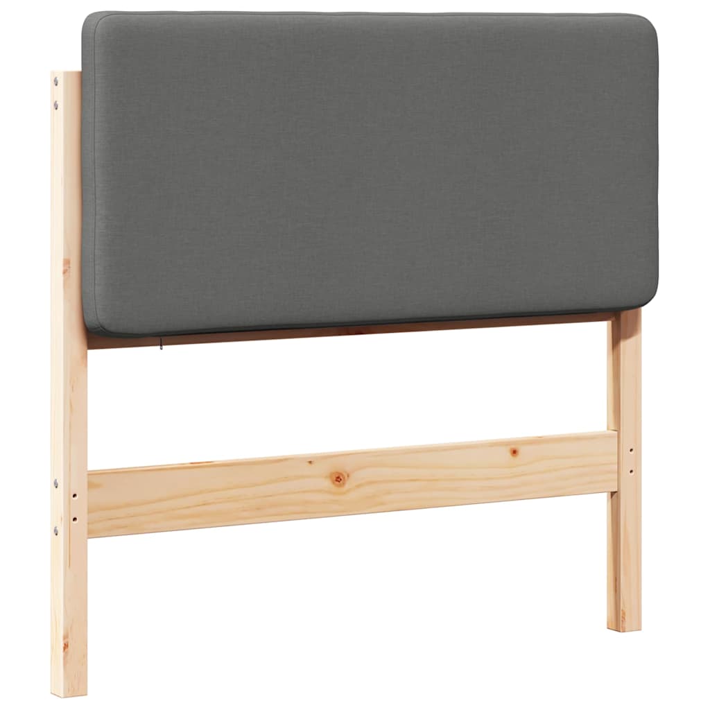 Gestoffeerd hoofdbord Bruin en Licht Grijs 100 cm is nu te koop bij PeponiXL, paradijselijk wonen!