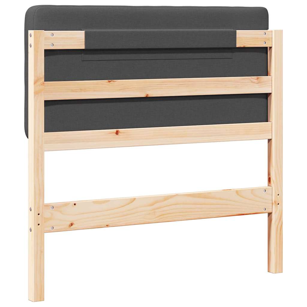 Gestoffeerd hoofdbord Bruin en Donkergrijs 100 cm is nu te koop bij PeponiXL, paradijselijk wonen!