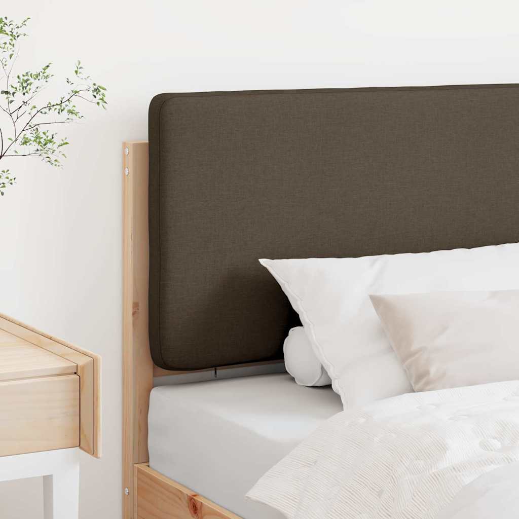 Gestoffeerd hoofdbord Bruin en Taupe 75 cm Massief grenenhout is nu te koop bij PeponiXL, paradijselijk wonen!