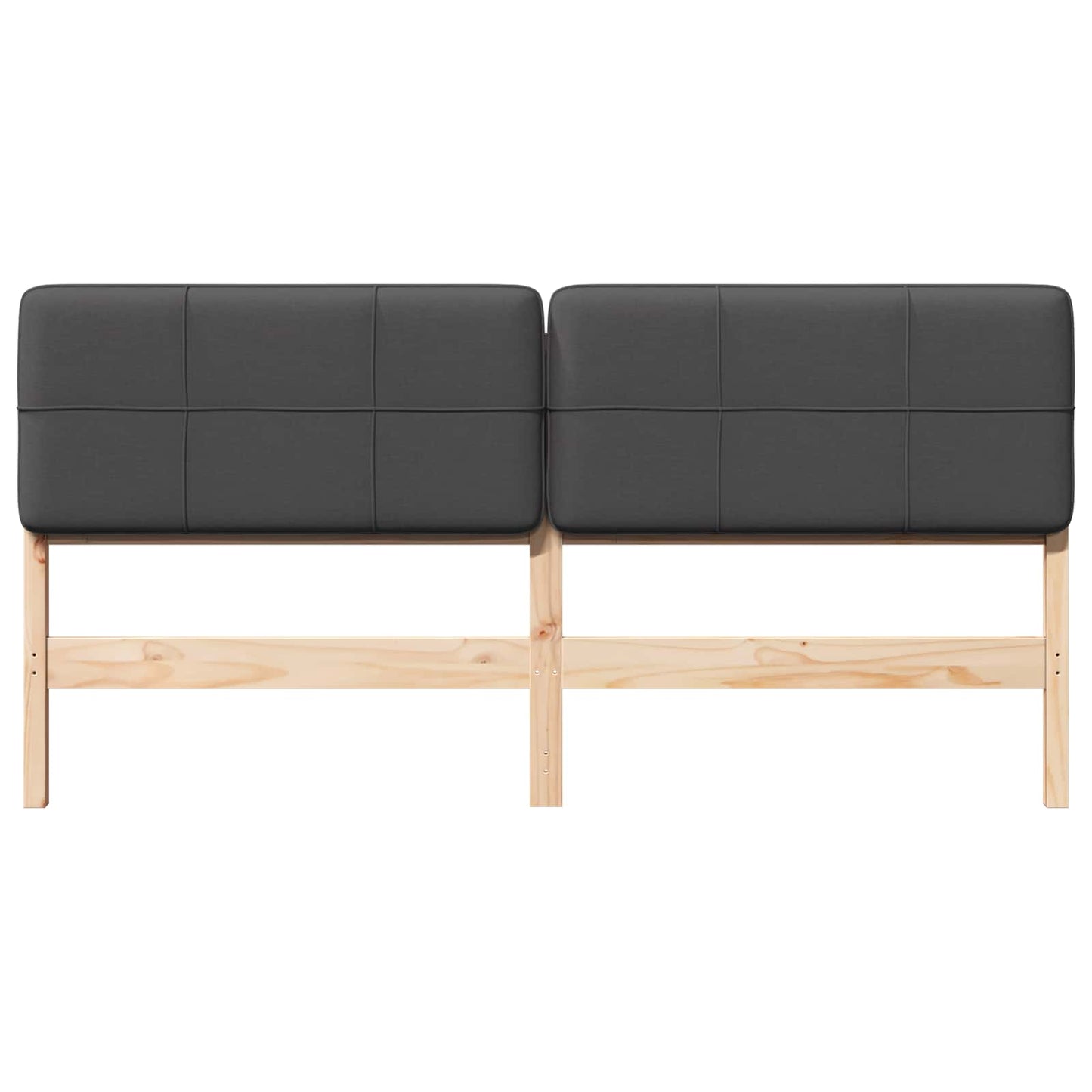 Gestoffeerd hoofdbord Bruin en Donkergrijs 180 cm is nu te koop bij PeponiXL, paradijselijk wonen!