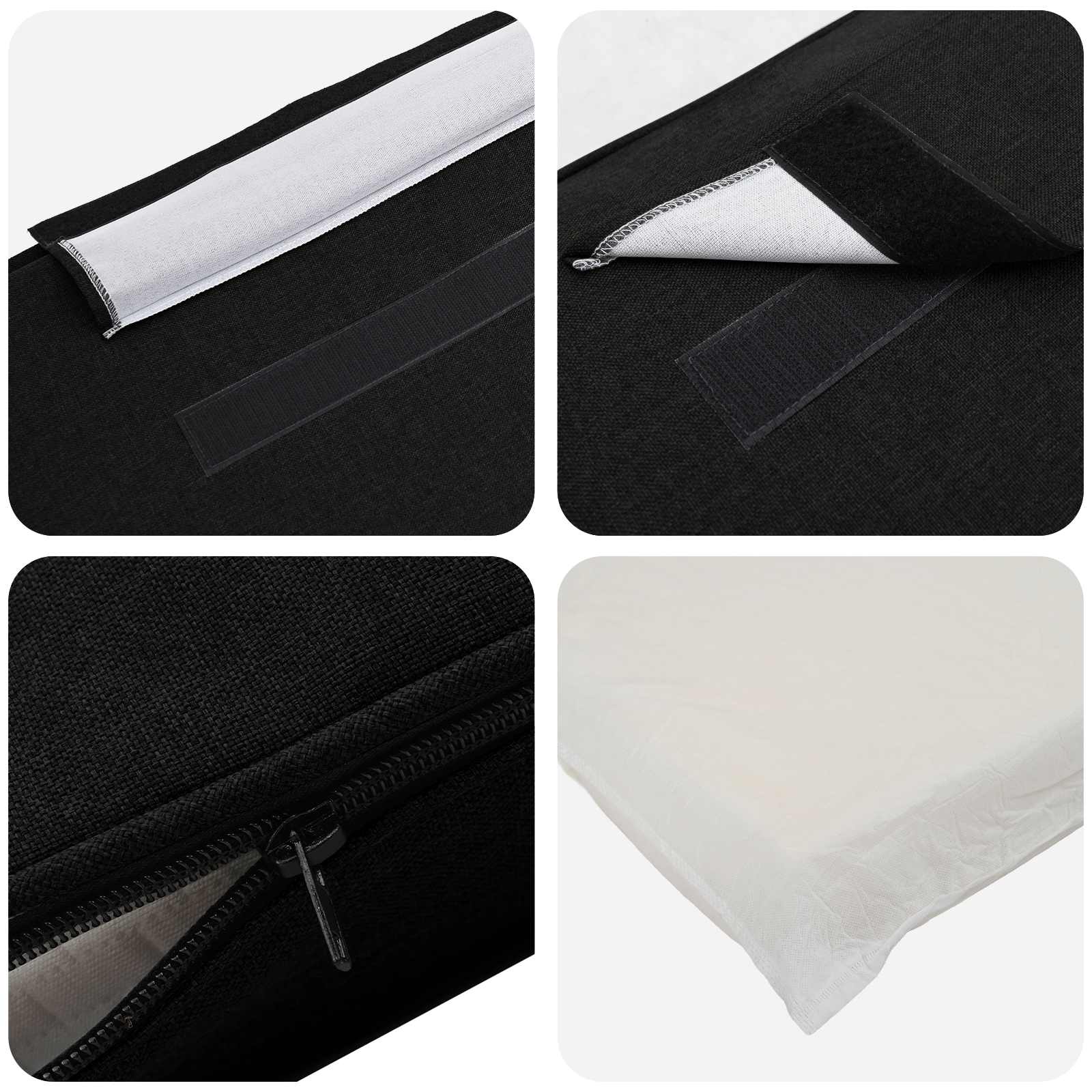 Gestoffeerd hoofdbord Bruin en zwart 135 cm Massief grenenhout is nu te koop bij PeponiXL, paradijselijk wonen!