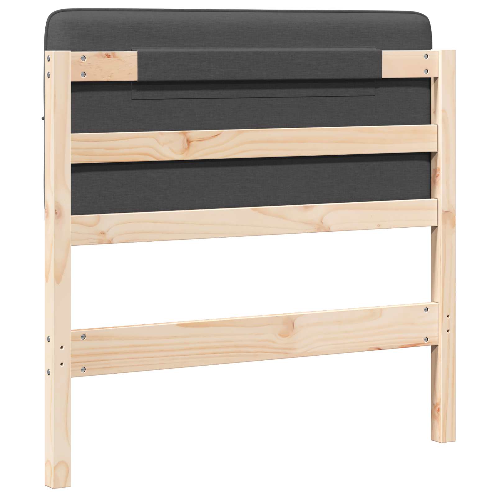 Gestoffeerd hoofdbord Bruin en Donkergrijs 100 cm is nu te koop bij PeponiXL, paradijselijk wonen!