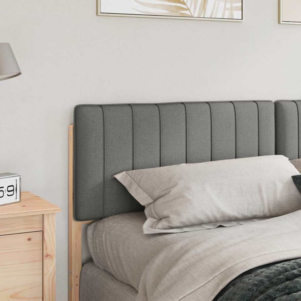 Gestoffeerd hoofdbord Bruin en Licht Grijs 180 cm is nu te koop bij PeponiXL, paradijselijk wonen!