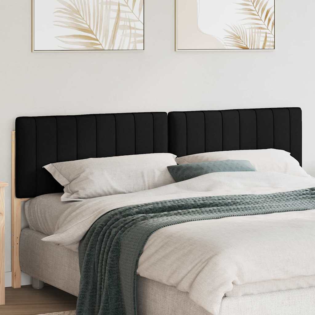 Gestoffeerd hoofdbord Bruin en zwart 180 cm Massief grenenhout is nu te koop bij PeponiXL, paradijselijk wonen!