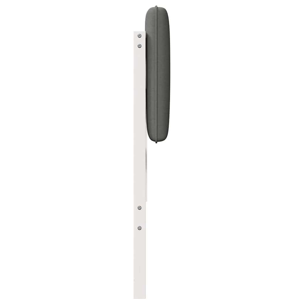 Gestoffeerd hoofdbord met hoofdeinde Wit en Lichtgrijs 180 cm is nu te koop bij PeponiXL, paradijselijk wonen!