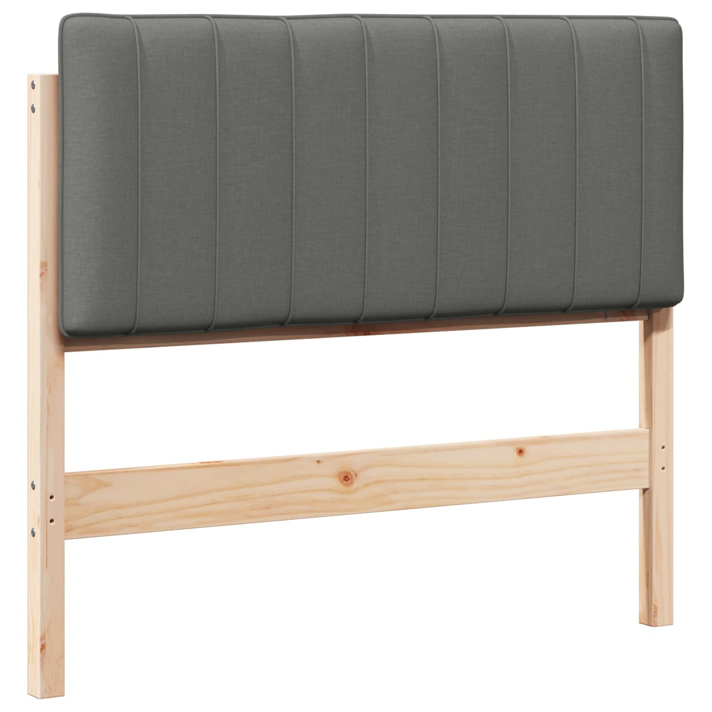 Gestoffeerd hoofdbord Bruin en Licht Grijs 100 cm is nu te koop bij PeponiXL, paradijselijk wonen!