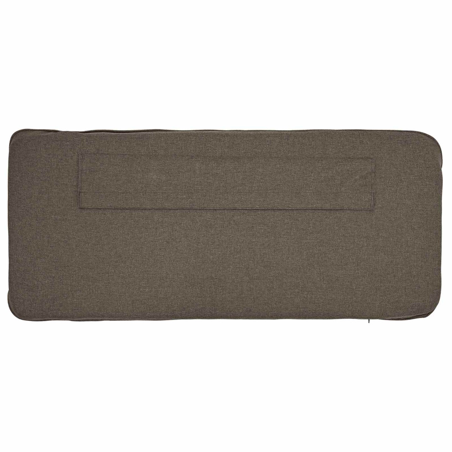 Gestoffeerd hoofdbord Bruin en Taupe 100 cm Massief grenenhout is nu te koop bij PeponiXL, paradijselijk wonen!