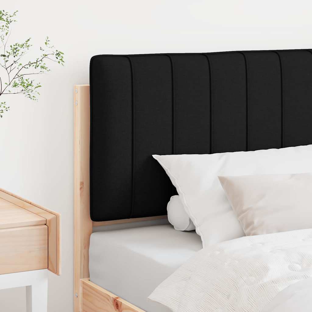 Gestoffeerd hoofdbord Bruin en zwart 75 cm Massief grenenhout is nu te koop bij PeponiXL, paradijselijk wonen!