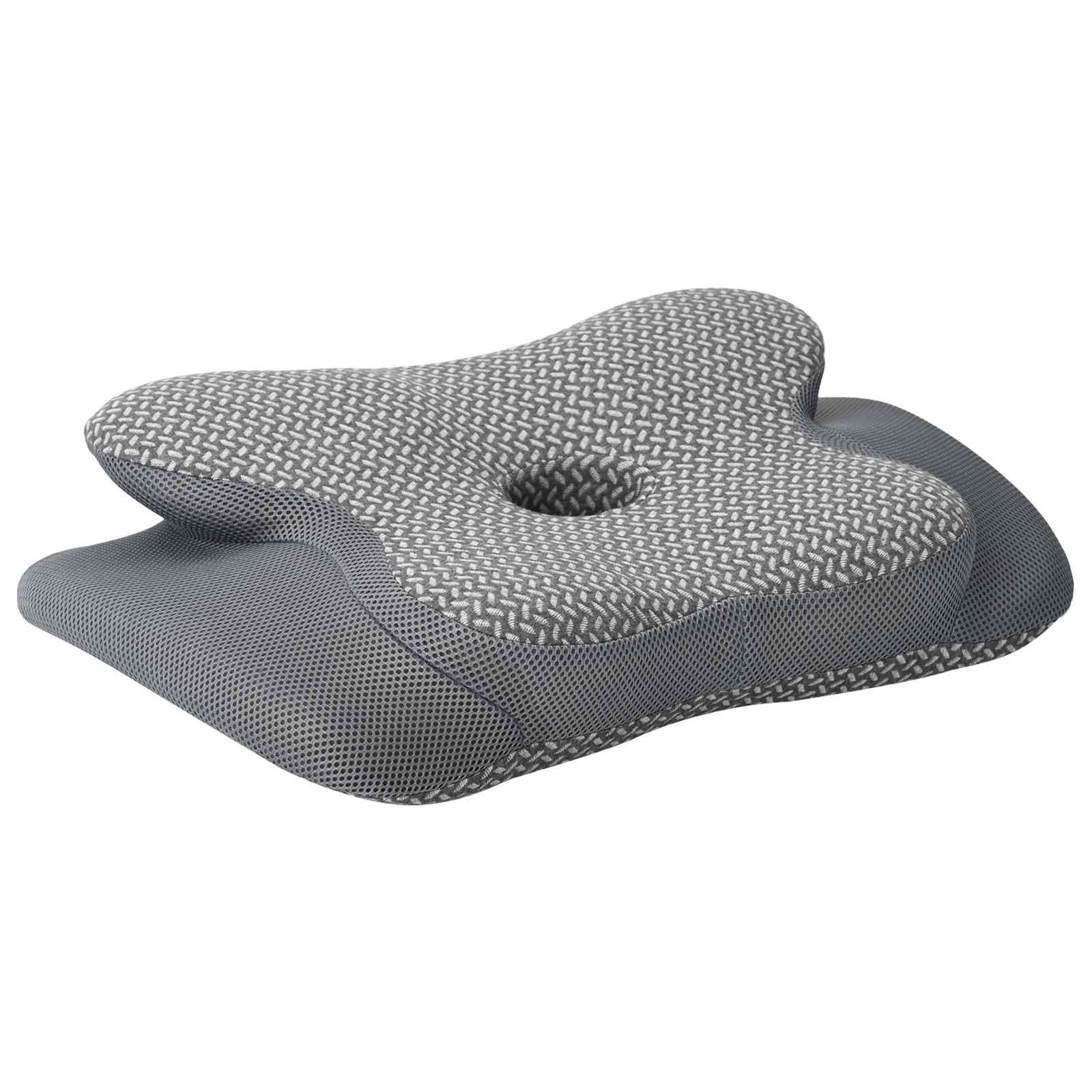 Nek kussen Grijs Traagschuim 58 x 38 x 12 cm is nu te koop bij PeponiXL, paradijselijk wonen!