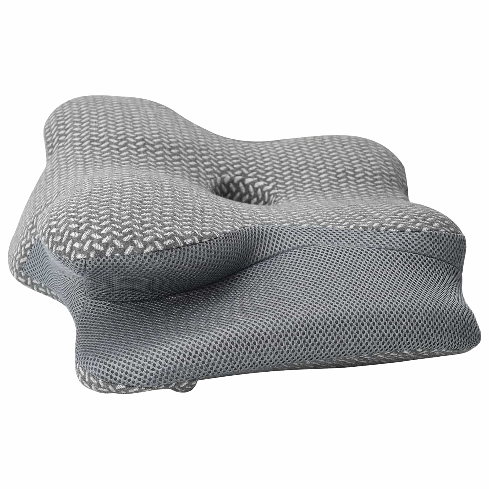 Nek kussen Grijs Traagschuim 58 x 38 x 12 cm is nu te koop bij PeponiXL, paradijselijk wonen!