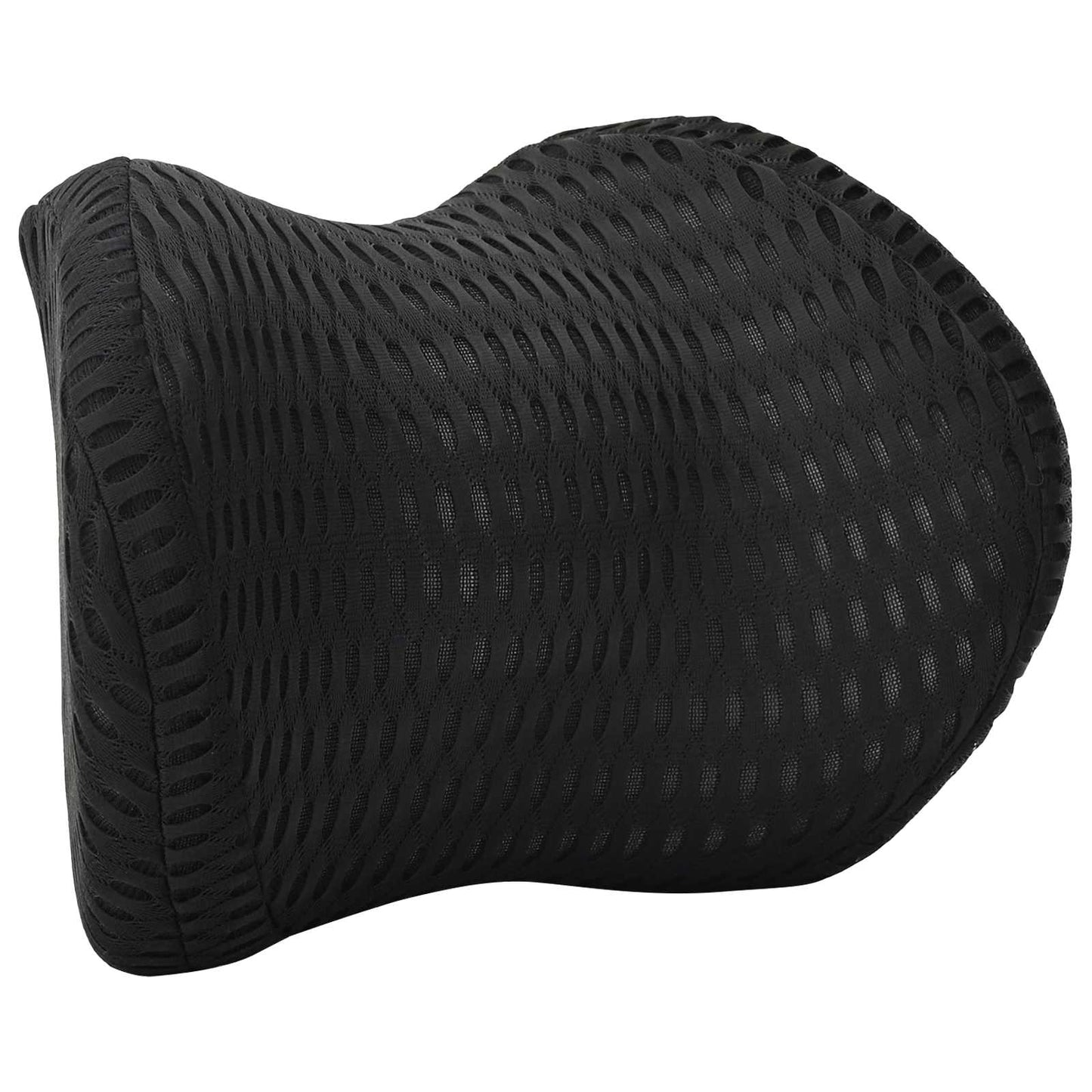 Nek kussen Zwart Traagschuim 30,5 x 21,5 x 13 cm is nu te koop bij PeponiXL, paradijselijk wonen!