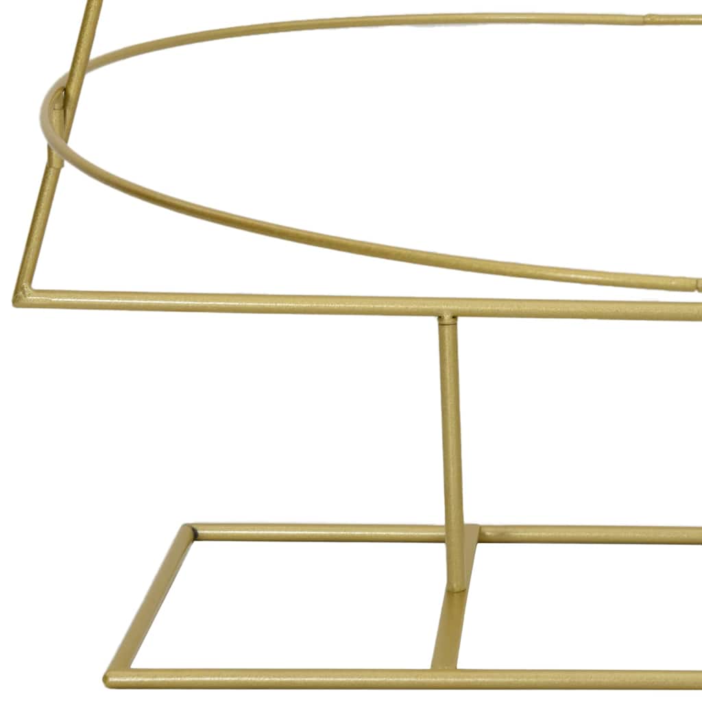 Metalen kerstboom met standaard Goud 148 cm Poedergecoat staal is nu te koop bij PeponiXL, paradijselijk wonen!