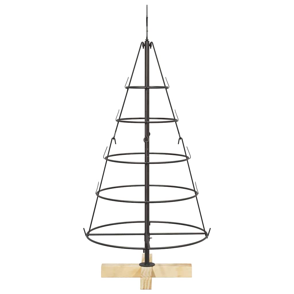 Kerst Cone Boom met standaard Zwart 90 cm Staal is nu te koop bij PeponiXL, paradijselijk wonen!