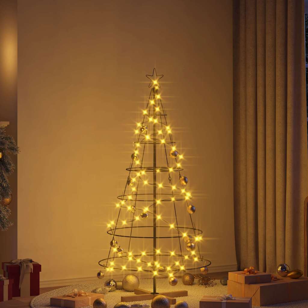 Kerst Cone Boom met standaard Zwart 154 cm Staal is nu te koop bij PeponiXL, paradijselijk wonen!