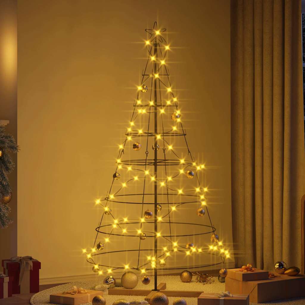 Kerst Cone Boom met standaard Zwart 180,5 cm Staal is nu te koop bij PeponiXL, paradijselijk wonen!