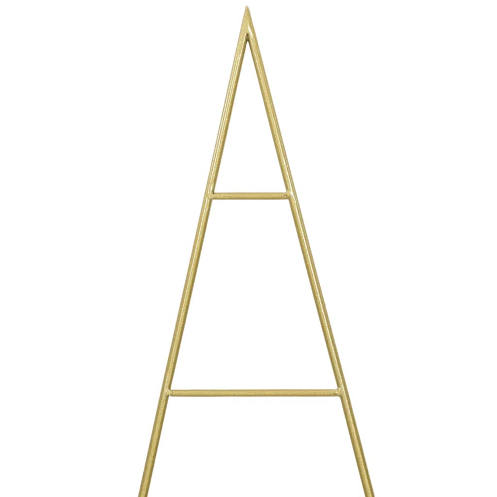 Metalen kerstboom met standaard Goud 150 cm Poedergecoat staal is nu te koop bij PeponiXL, paradijselijk wonen!