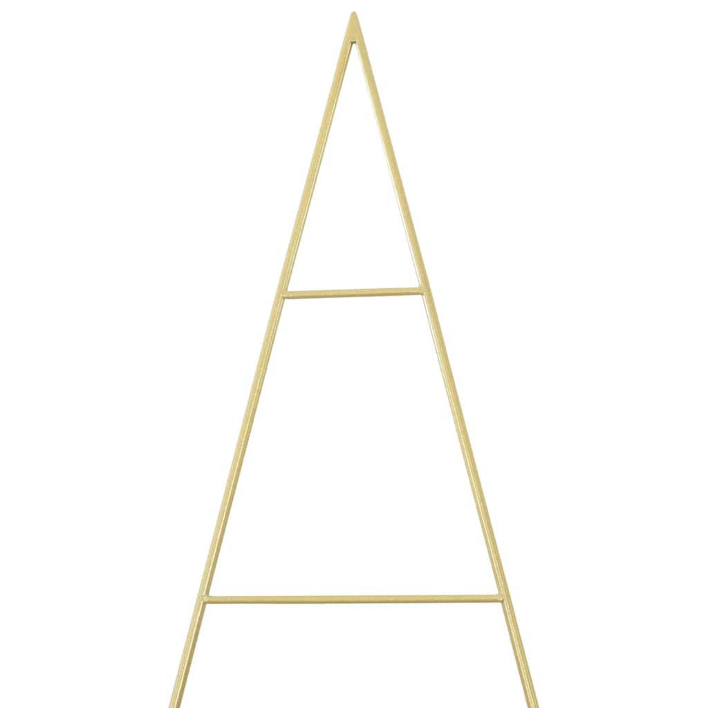 Metalen kerstboom met standaard Goud 211 cm Poedergecoat staal is nu te koop bij PeponiXL, paradijselijk wonen!