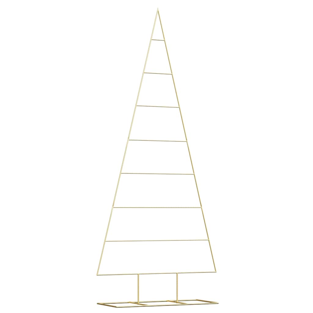 Metalen kerstboom met standaard Goud 211 cm Poedergecoat staal is nu te koop bij PeponiXL, paradijselijk wonen!