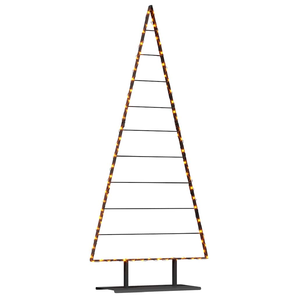 Metalen kerstboom met standaard Zwart 210 cm Staal is nu te koop bij PeponiXL, paradijselijk wonen!