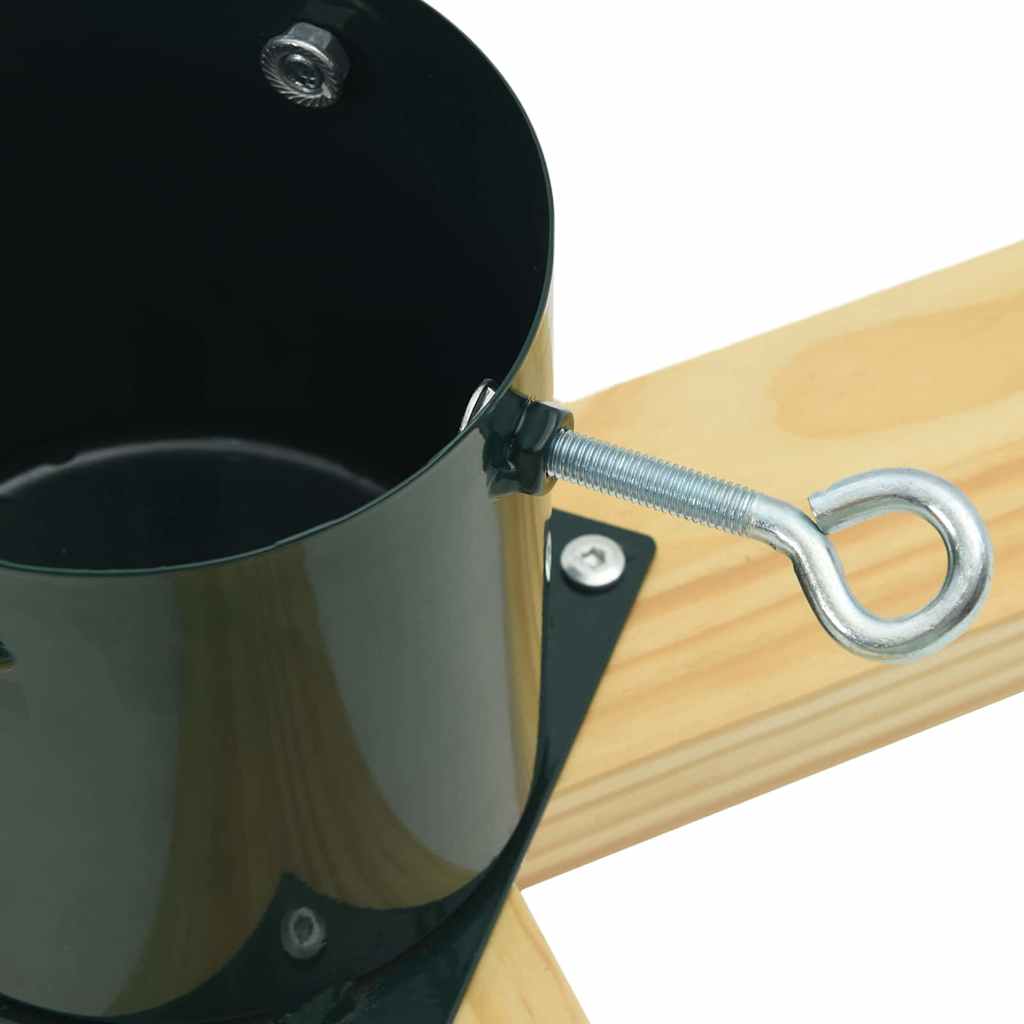 Kerstboomstandaard Groen 50 x 50 x 16 cm Massief grenenhout is nu te koop bij PeponiXL, paradijselijk wonen!