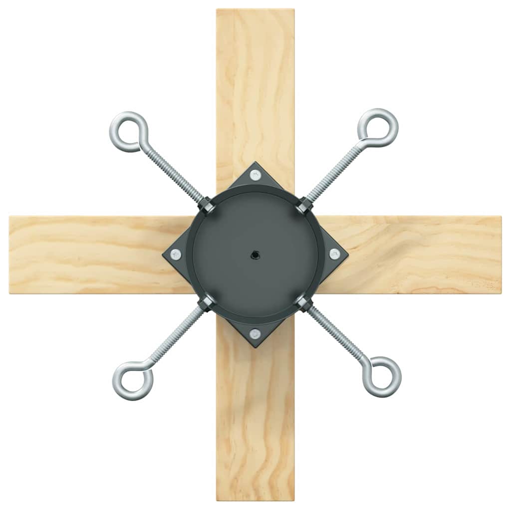 Kerstboomstandaard Groen 50 x 50 x 16 cm Massief grenenhout is nu te koop bij PeponiXL, paradijselijk wonen!