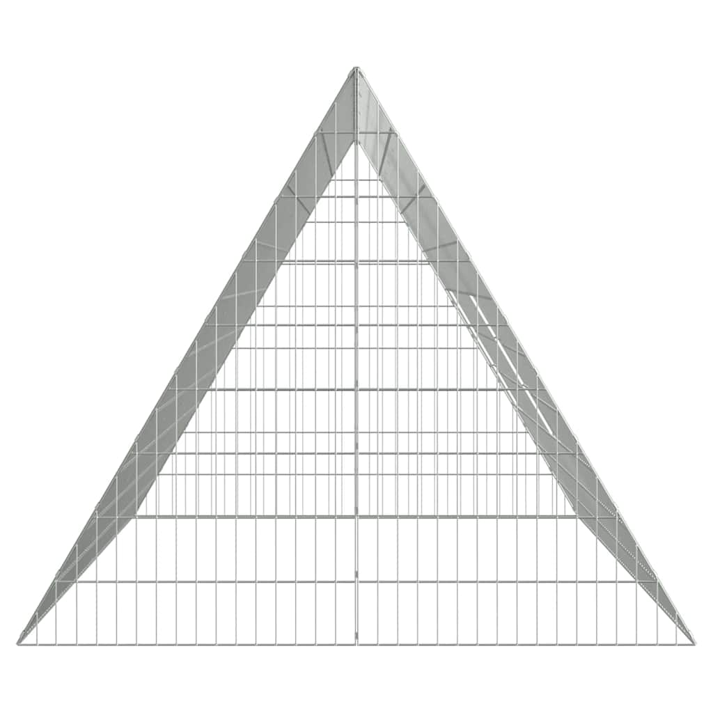 Kippenhok Zilver 215 x 100 x 85 cm Gegalvaniseerd staal is nu te koop bij PeponiXL, paradijselijk wonen!