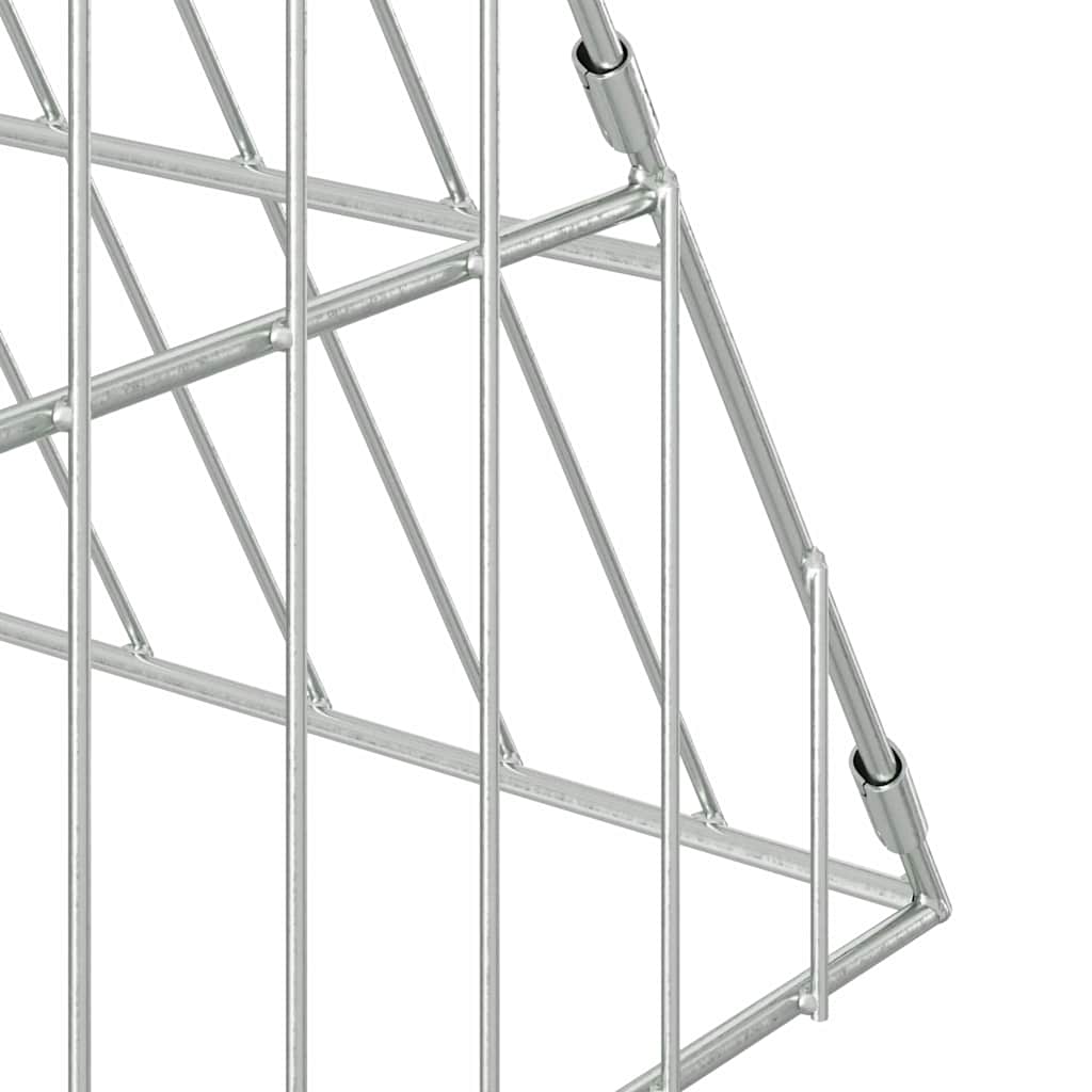 Kippenhok Zilver 650 x 100 x 85 cm Gegalvaniseerd staal is nu te koop bij PeponiXL, paradijselijk wonen!