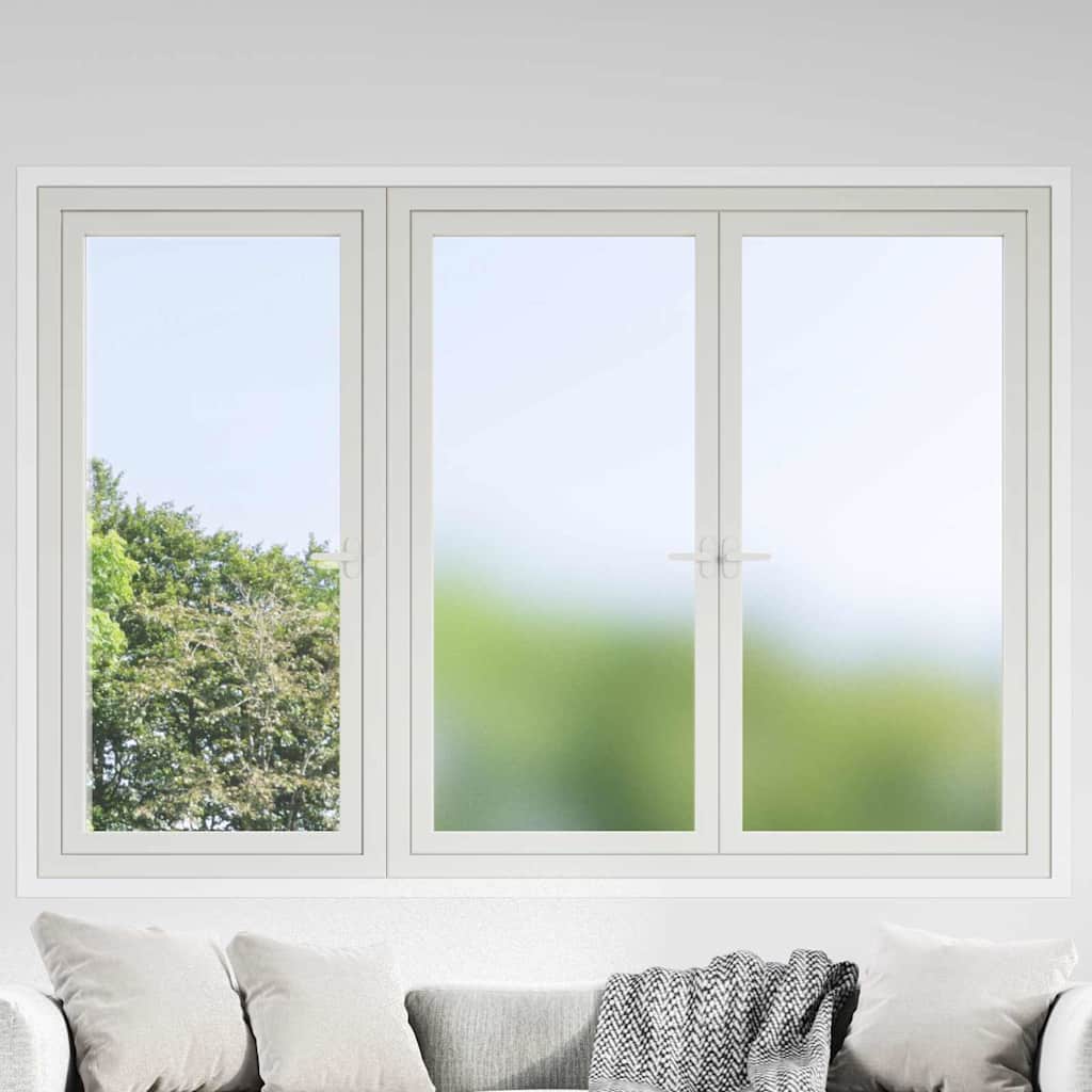 Statische raamfolie Frosted Grijs 90 x 500 cm PVC