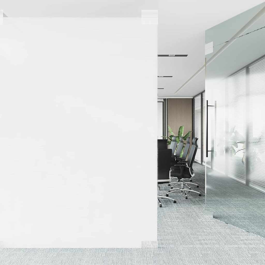 Statische raamfolie Frosted Wit 45 x 1000 cm PVC