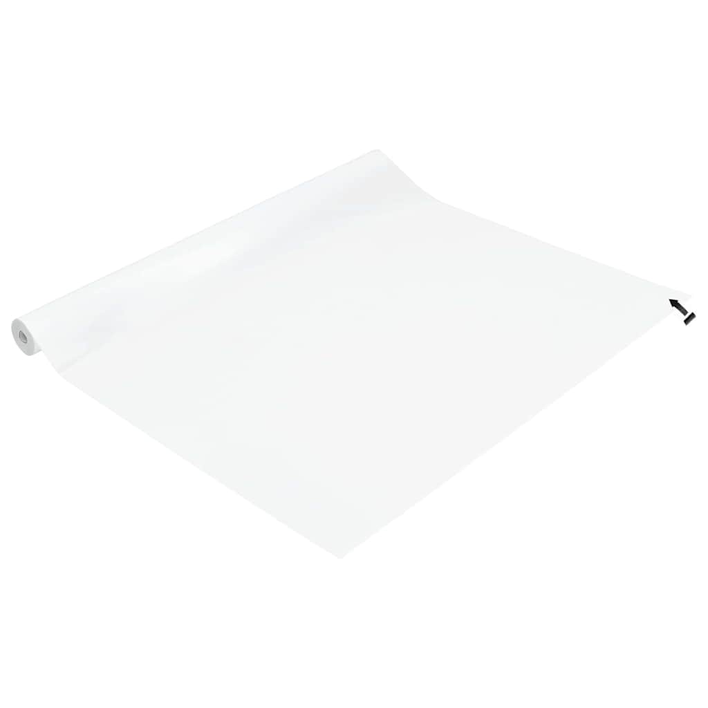 Statische raamfolie Frosted Wit 45 x 1000 cm PVC