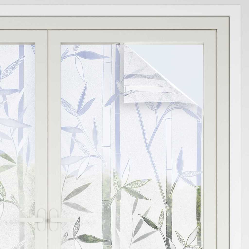 Statische raamfolie Bamboo Patroon 60 x 500 cm PVC is nu te koop bij PeponiXL, paradijselijk wonen!