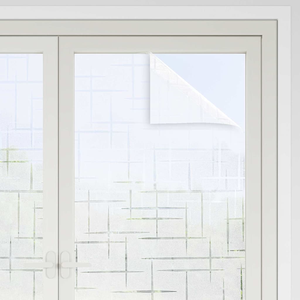 Statische raamfolie Ster Patroon 90 x 500 cm PVC is nu te koop bij PeponiXL, paradijselijk wonen!
